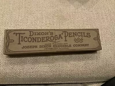 Ticonderoga 1386 Pencils And Box Vintage • $350