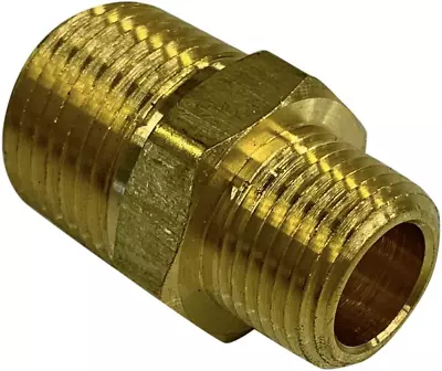 Brass Air Compressor 3/8  Female NPT X 3/8  Male MNPT In Tank Check Valve USA • $13