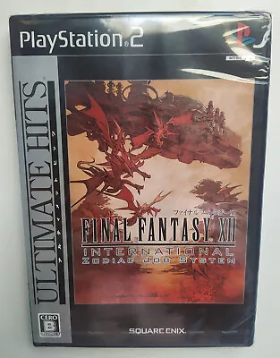 Final Fantasy XII International - PlayStation 2 PS2 NTSC-J Japan Game BRAND NEW • $30