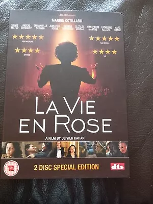 La Vie En Rose DVD 2 Disc Special Edition Marion Cotillard Region 2 Like New ! • £6.99