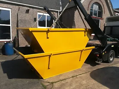 6 Yard Open Flat Top Skips Brand New Painted Your Colour In Stock Now • £800