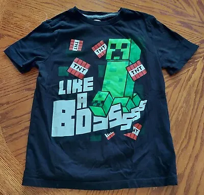 Boys - Old Navy Minecraft T-Shirt - Sz M (8) • $5.99