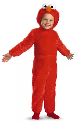 Fuzzy Elmo Sesame Street Infant/Toddler Costume • $24.27