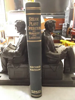 Steam Plant Operation By Woodruff & Lammers 1950 * Vintage Reference Book #49 • $22