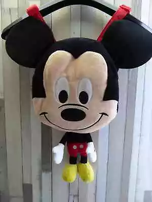 Disney Mickey Mouse Over Sized Head Bag Backpack 42cm • £9.99