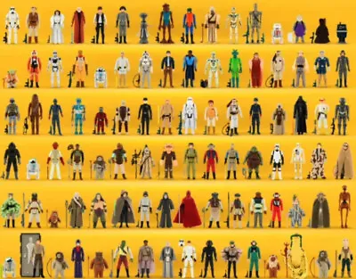 ALL $9.00 *YOU PICK* VINTAGE STAR WARS FIGURES 1977-1984 FREE S&H With 9 Or More • $9