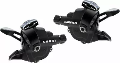 $39.01 • Buy SRAM X4 3x8 Exact Actuation Trigger Shifter Set Black