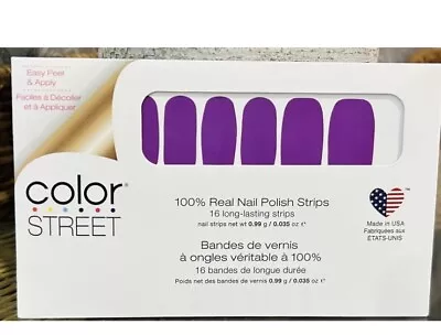 Color Street Nail Strips Purple Neon Nails Mermaid Magic 💜 • $9.50