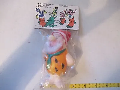 Vintage  Plastic/blowmold Fred Flintstone Flintstones Christmas Figure NEW 1976 • $20.15