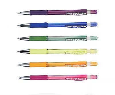 BiC Bu4 0.5mm Knock Type Sharp Mechanical Pencil 3pcs Color Random Shipping • $24.50