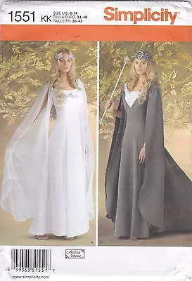 Sewing Pattern Dress Costume Size 8-14 US #1551 - From UK Sewing Patterns • £11.55