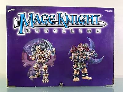 LOT OF 43 UNIQUE FIGURES MAGE KNIGHT REBELLION WARRIOR HUHN W/ Storage Case • $32.99