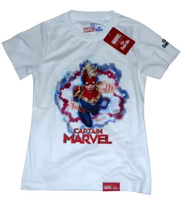 Marvel X Daedo Dae Do Captain Marvel Boys Active Wear Tee Shirt Size 6 • $15.99