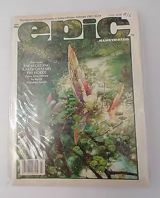 Epic Illustrated #16. Marvel Magazine. Classic Illustrated Fantasy & Sci-Fi! '83 • $10