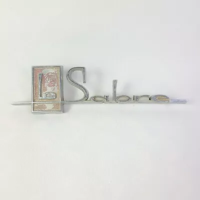 Vintage Buick LeSabre Car Emblem Badge Script Logo Metal Original • $128.80