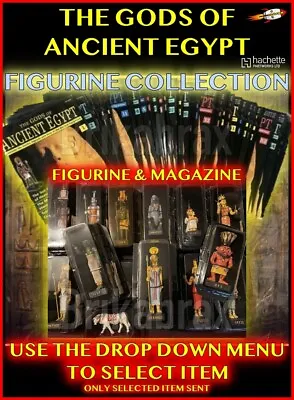 £12.95 • Buy Hachette The Gods Of Ancient Egypt Figurine & Magazine Collection (Select Item)