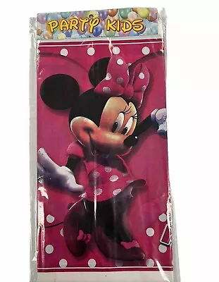 Minnie Plastic Table Cover (56” X 96”) - Mantel De Plástico De Minnie • $9.99