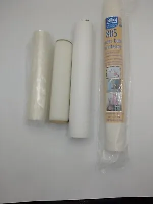 Lot Of Water Soluble And Smooth Away Machine Embroidery Stabilizer Partial  • $15.98