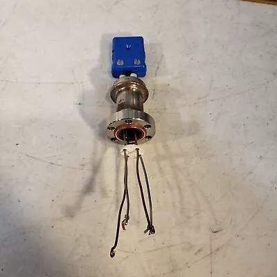 $95 • Buy Thermocouple Electrical Feedthrough DN16CF 1.33  Mini CF Adapter Single Channel