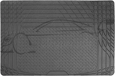 SS5125 Black Heavy Duty Durable Waterproof Rubber Car Boot Protection Liner Mat • £9.95