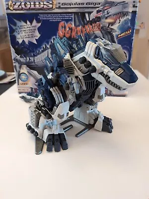 Tomy 2003 Zoids Gojulas Giga Robot Dinosaur 100% Complete Fully Working • £25