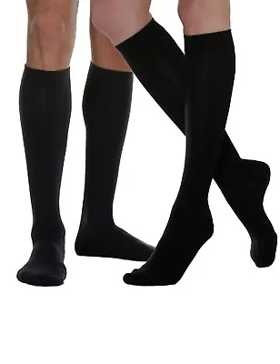 280den Cotton Compression Long Socks Travel Business 22-27mmHg • $22.09