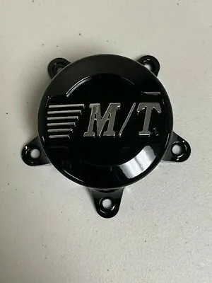 Mickey Thompson M/T 5 Bolt Gloss Black W/ Chrome Logo Center Cap C085-B • $29.99