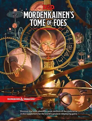 $105.33 • Buy D&D Dungeons And Dragons Mordenkainen's Tome Of Foes 5th Edition Hardcover