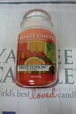 Yankee Candle Fruit Fusion Large Jar - Retired 2018 Limited Edition • £24.79