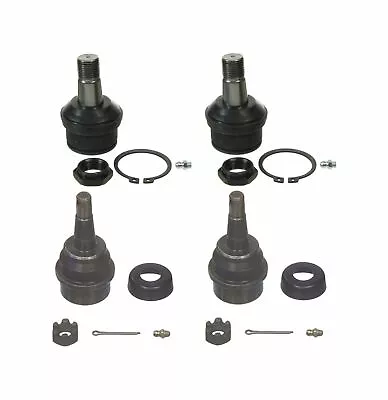 4WD Fit 94-99 Dodge Ram 1500 2500 4 Front Upper & Lower Ball Joints Suspension • $27.98