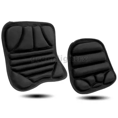 Motorcycle Comfort Gel Seat Cushion Pillow Pad Cover Pressure Relief -Universal • $25.99