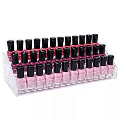 Nail Polish Organizer Sunglass Organizer 3 Layers Nail Polish Holder Sunglass Ho • $14.45