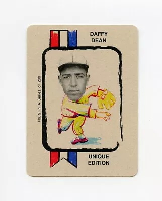 #2200486 DAFFY DEAN Big Head Unique Edition Baseball Card • $7.95