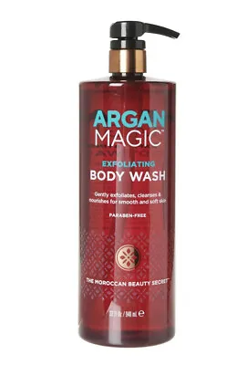 Argan Magic Exfoliating Cleanses & Nourishes /Body Wash Paraben Free /32 Oz • $9.99