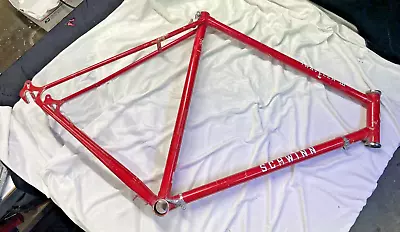 Vintage Schwinn Traveler III Frame Set 23  Large L RED Approved Lugged Steel • $99.99