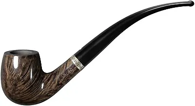 NEW !! VAUEN PARIS 227 CHURCHWARDEN 9MM BRIAR PIPE W. STERLING BAND / GREY • $204.90