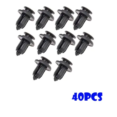 40* Push Retainer Pin Car Body Bumper Rivet Trim Moulding Clip Accessories Parts • $13.94