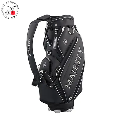 Majesty Golf Ultra Smooth Black Club Cart Bag CB3321 9in 3.2kg Maruman Men New • $629