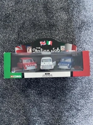 Corgi 1:36 The Italian Job Three Piece Mini Set Diecast Vehicles - 05506 • £7.50