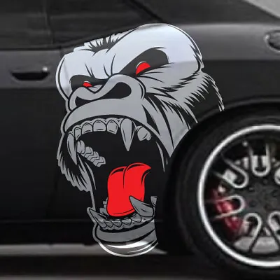 1 Side Only Gorilla King Kong Side Hood Decal Truck Car Vehicle Graphic Tailgate • $240.75