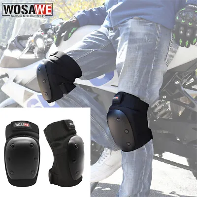 WOSAWE Adults Motorcycle Knee Pads Motorcross Protection Guards Shock Absorption • $20.25