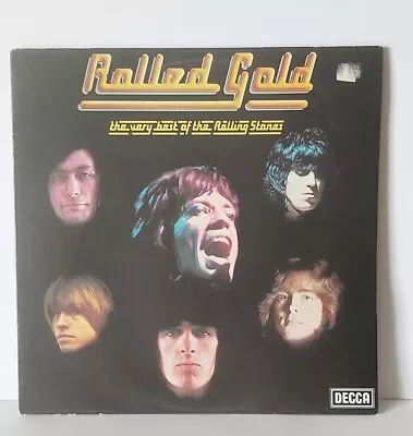 Rolled Gold (The Very Best Of The Rolling Stones) 2 X 12  Vinyl Records 1975 • $49.99