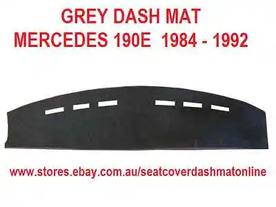 Dash Matgrey Dashmatdashboard Cover Fit  Mercedes 190e 1984-1992 Grey • $32.10