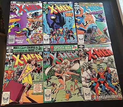 6 Bronze Age Uncanny X-Men 148149150151152156 VF To NM Or Better • $34.99