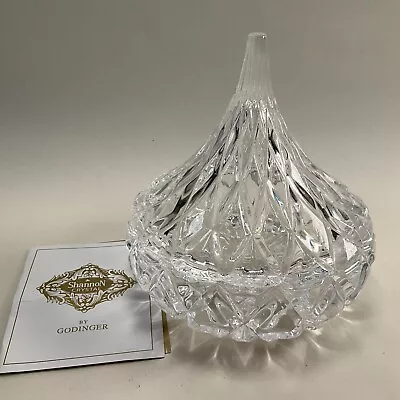 Hershey's Kiss Shannon  Crystal Covered Godinger Candy Dish • $9.99