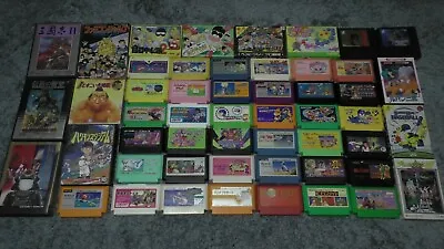Nintendo Famicom System Games Lot Rockman 3 4 5 6 Kirby Double Dragon 2 Mother • $899