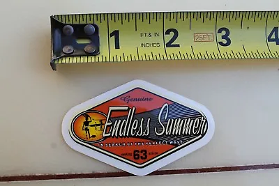 ENDLESS SUMMER Bruce Brown Film Robert August Surfboards Vintage Surfing STICKER • $8