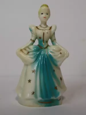 Vintage CINDERELLA Hard Plastic Figurine-Walt Disney Productions Hong Kong 5 In • $7.99