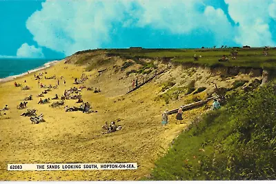 Postcard  007- Hopton On Sea  The Sands Looking South • £2.90
