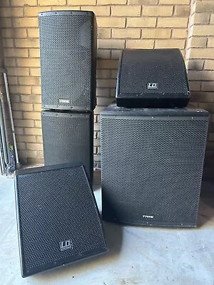 Stage Sound System Speakers (Fame Audio LD Systems) • £1000